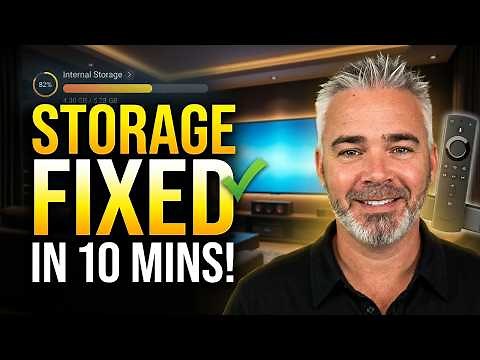 🔥 FIX FIRESTICK LOW STORAGE IN 10 MINUTES! 🔥