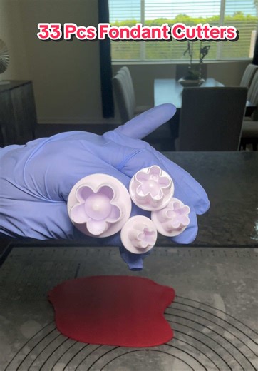 33 Pcs Fondant Cutters for Perfect Cake Decorating