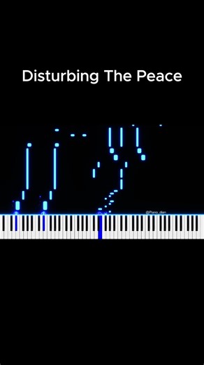 Piano Tutorial: Disturbing The Peace