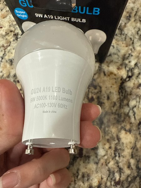 Watch GU24 LED light bulb on Amazon Live