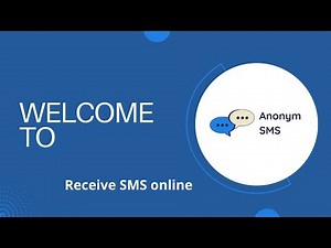Welcome to Anonym SMS