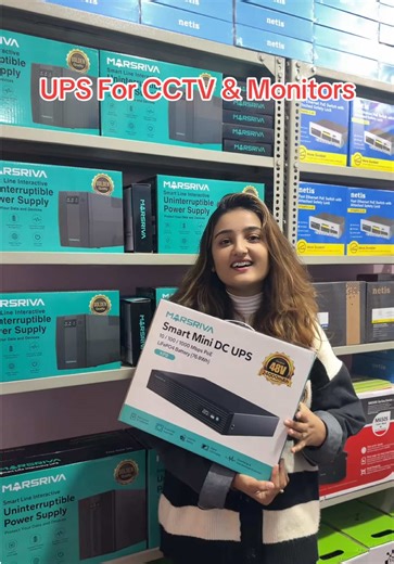 Marsriva CCTV NVR UPS Available for Secure Surveillance