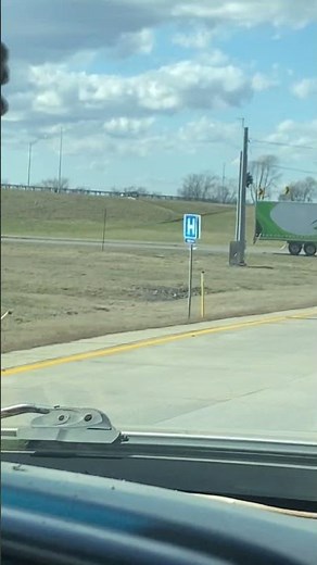 Wrong Way/Hospital Sign Spins in the Wind || ViralHog