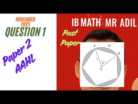 Nov 2025 AAHL PAPER 2 question 1