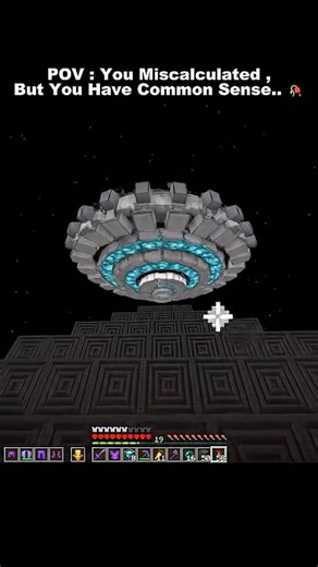 Metallic UFO 🛸 #minecraft