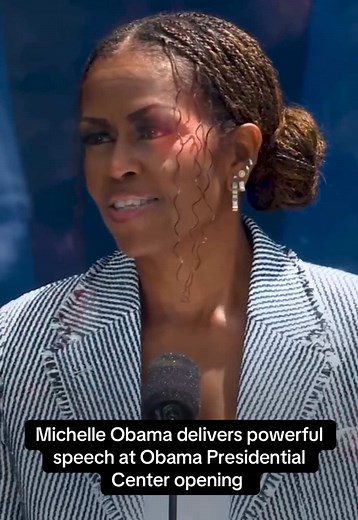 Michelle Obama speech at Obama Presidential Center opening