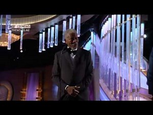 Golden Globes 2012 - Morgan Freeman Lifetime Achievement