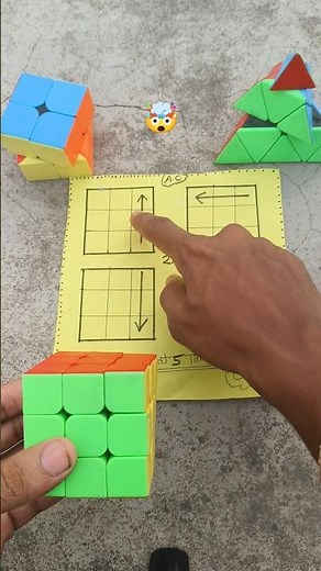 Rubik's cube solve magic tricks shorts video 🤔🤯#shorts #cube