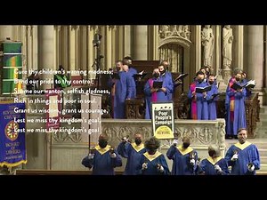 God of Grace and God of Glory performed by The Riverside Church | September 19, 2021