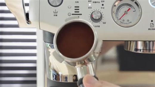 铂富（Breville）BES876 半自动咖啡机 家用意式 研磨奶泡一体式 智能辅助压粉系统 大容量水箱 25挡研磨