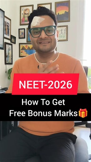 How to get Free Bonus Marks in NEET 2026 | Sarvesh Sir #shorts