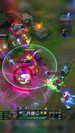 ADC diff… 😱🔥 #leagueoflegends #shorts