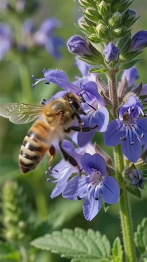 Grow Stunning Blue Flowers from Chia Seeds! 🌱