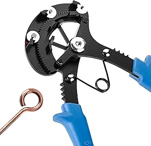Looper Pliers in One Step for Jewelry Making, 1.5mm-2.25mm-3mm Looping Size, Beading Looper Tool, Wire Looping Pliers for 24-18 Gauge Craft Wire, Patented