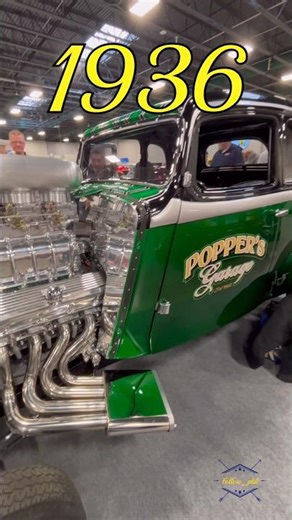 This 1936 hot rod is absolutely wild #vintage #custom #cars