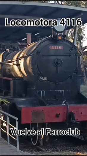 🚨🚂IT'S BACK!!! STEAM LOCOMOTIVE 11B 4116 WILL RETURN FROM TECNOPOLIS TO FERROCLUB