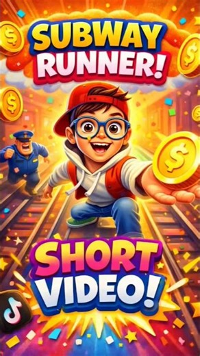 Subway runner game 500coin complete#short videos #viral tranding ♥️