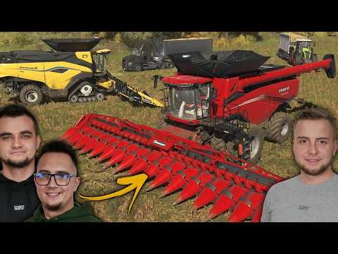 CORN HARVEST 🌽😱 WE BOUGHT TWO ATTACHMENTS *24m wide* 🌾"from Zero to Farmer" #313🔥MST