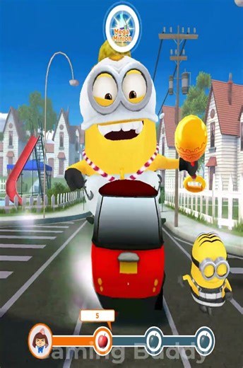 BABY GOES BEAST MODE! 🍼👹 Mega Baby Minion Chaos #Shorts #MinionRush