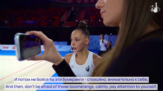 Floor training yesterday for the Russian National Championships 🏆 Very exciting to see and hear Alina Kabaeva giving last minute advice to the athletes 🥰 Also rumor has it Mariia Borisova will have a new leotard! The completion has started and todays livestream links below 👇🏻 📺Free Broadcast: https://vkvideo.ru/@fgymrussia/lives?z=video-228873962_456239881/club228873962 📸Credit | https://t.me/skygraceacademy #roadtoLA #rhythmicgymnastics #gymnastics #olympics2028 #rg