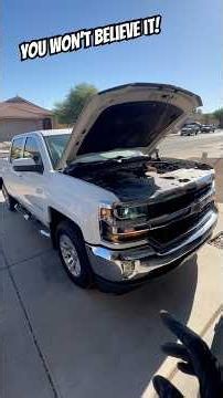 I fixed my 2018 Chevy Silverado in 60 seconds! You won’t believe what was wrong.