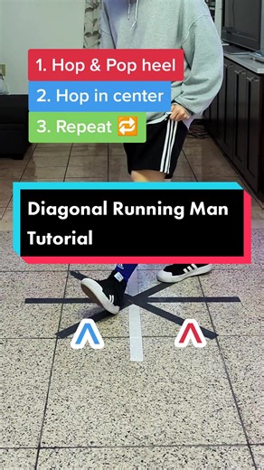 Diagonal Running Man Tutorial