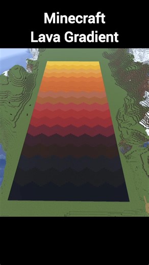 Minecraft Lava Gradient
