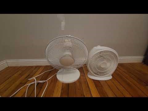 See which fan is faster in which one is not