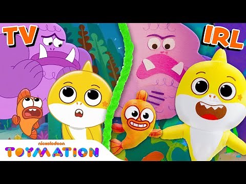 Baby Shark Explores the Kelp Woods! | Baby Shark's Big Show Toys | Toymation