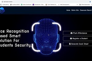 Face Recognition Based Smart Solution for Students Security.
