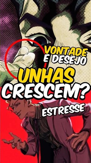 WHY DO KIRA'S NAILS GROW LIKE THAT? #jojo #shorts #jojosbizzareadventure