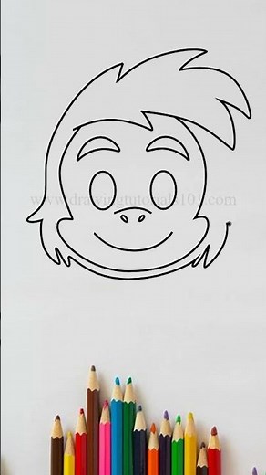 Drawing Abu from Disney Emoji Blitz