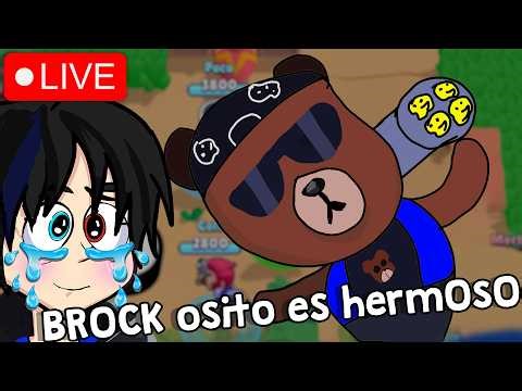 BROCK Osito es la mejor SKIN brooo...?😼🩵BrolEstars💀⭐🩵X_x🩷🙀 ◢O_o◤
