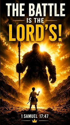 The Battle Belongs to the Lord ⚔️ | God Will Fight for You | 1 Samuel 17:47