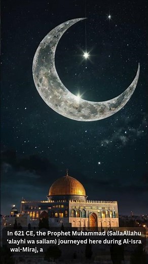 Islamic History of Jerusalem 🕌 | Al-Quds and the Journey of Al-Isra wal-Miraj 🌙✨