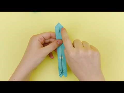 Step by step origami jumping rabbit - DJ08702