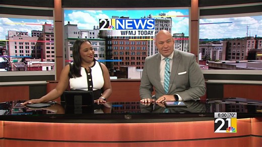 27K views · 230 reactions | WFMJ Today's Steve Vesey made a comment about the heat that caught Malaynia and Jimmy off guard! | 21 WFMJ | Facebook