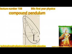 compound pendulum , time period of the compound pendulum