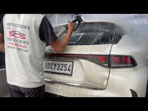 Full Steam Wash Process | Ultimate Car Detailing at Shinex Car Spa