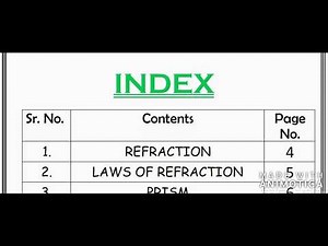 PROJECT ON REFRACTIVE INDEX OF HOLLOW PRISM FOR DIFFERENT LIQUIDS