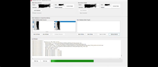 Database Sync Tool Master/slave server Toolดีๆแบบนี้สร้างใช้เองสิค่ะ สนใจติดต่อได้เลยค่ะ Backup and Restore แบบไวๆ รวดเร็วทันใจ ใช้แบบ Sync ก็ได้ Master To slave | KTNSoft | Facebook
