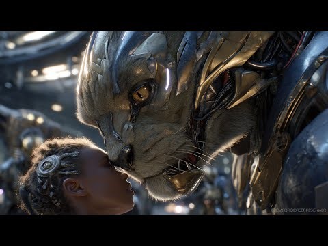 Galactic Aliens Mocked HUMANS Until They Saw a Human Girl kiss Their Deadliest Feline on its Nose