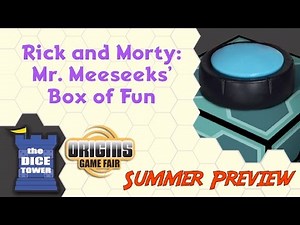 Origins Summer Preview: Rick and Morty - Mr. Meeseeks' Box o' Fun Dice and Dares Game