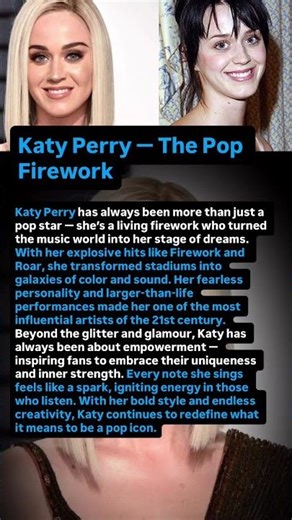 Katy Perry — The Pop Firework
