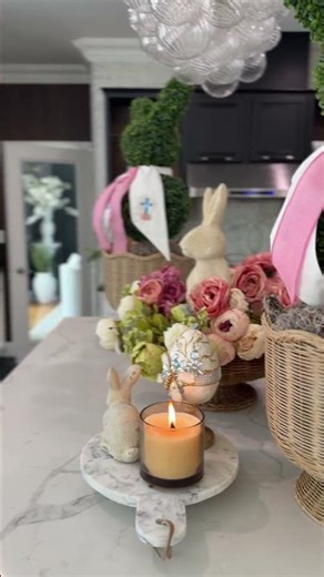 DIY Easter arrangement that's actually doable #easterdecorations #diy #spring