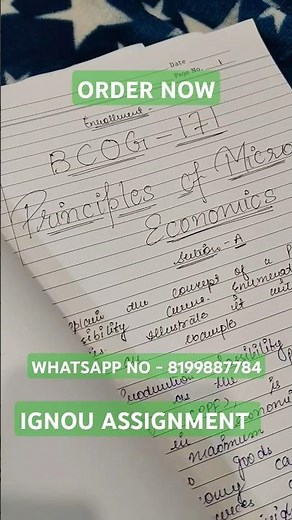 IGNOU SOLVED ASSIGNMENT 2025 | IGNOU SOLVED ASSIGNMENT 2025 | IGNOU