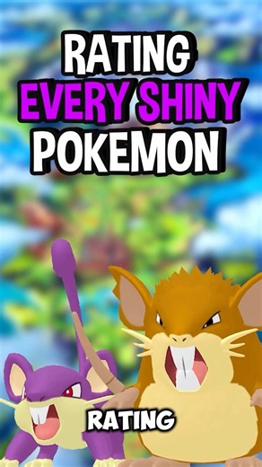 Rating Every Shiny Pokémon: Rattata & Raticate