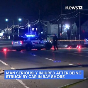 NEW THIS MORNING: Police say an 83-year-old man is in the hospital after he was hit by a car while walking along a road in Bay Shore - https://bit.ly/3XqMqac | News 12 Long Island