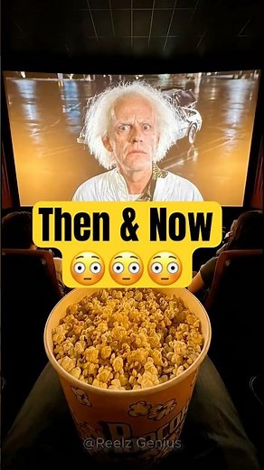 Back To The Future #1985 Cast 🥲 Then and Now #hollywood