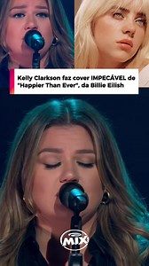Kelly Clarkson simplesmente entregando o melhor cover de “Happier Than Ever”, de Billie Eilish. 🤩 A voz dela é impressionante! Aumente o som e aprecie! #radiomix #radiomixfm #Kellyoke #TheKellyClarksonShow #BillieEilish #HappierThanEver #cover #KellyClarkson | Rádio Mix FM
